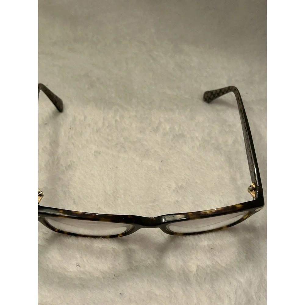 Coach HC 6065 5291 Womens Eyeglasses Dark Tortoise Military Sig C 51-17-135
